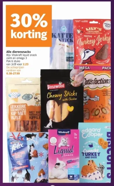 Aanbieding: Alle dierensnacks