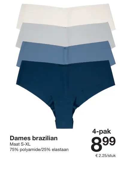 Promotie: Dames brazilian