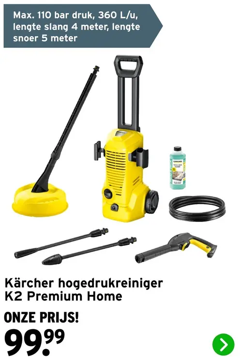 Aanbieding: Hogedrukreiniger K2 Premium Home