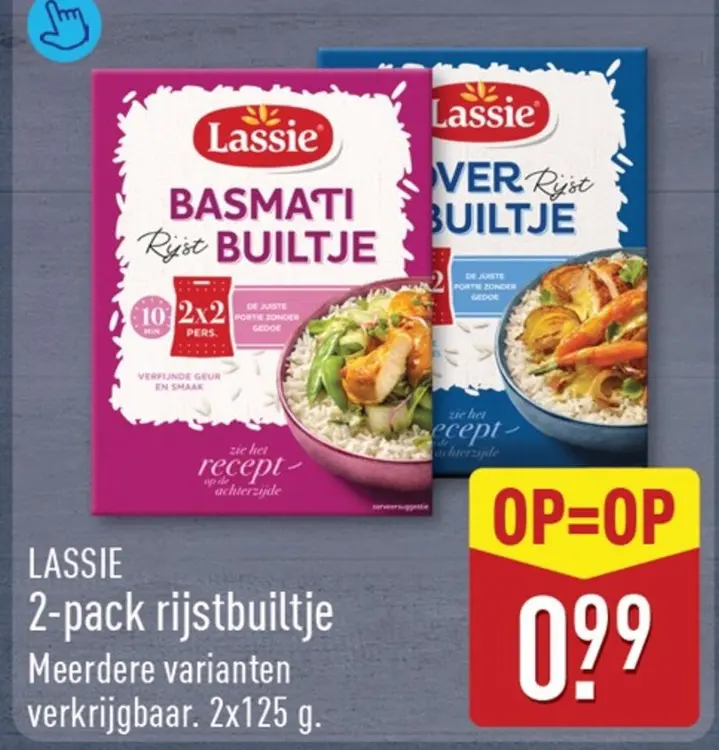 Aanbieding: 2-pack rijstbuiltje