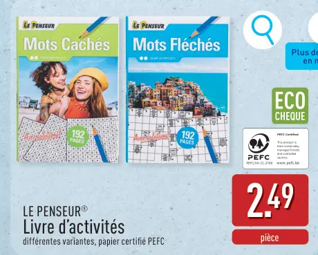 Offre: Livre d'activités