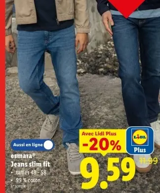 Offre: Jeans slim fit