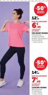 Aanbieding: TEE SHIRT FEMME