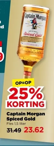 Aanbieding: Captain Morgan Spiced Gold