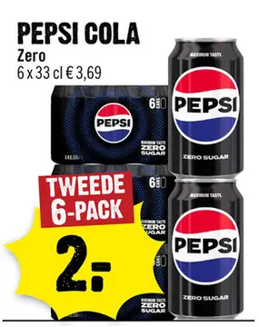 Aanbieding: PEPSI COLA Zero