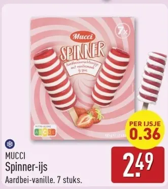 Aanbieding: Spinner-ijs