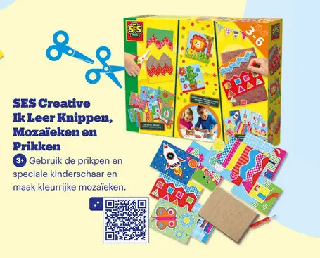 Aanbieding: Creative Ik Leer Knippen, Mozaïeken en Prikke