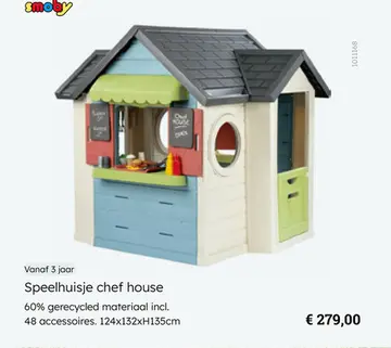 Aanbieding: Speelhuisje chef house