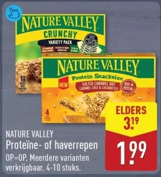 Aanbieding: Proteïne- of haverrepen