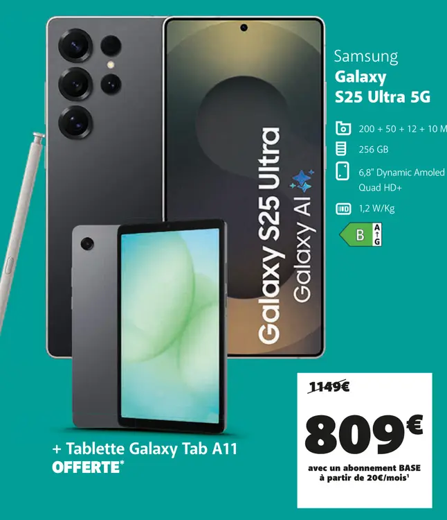 Offre: Galaxy S25 Ultra 5G