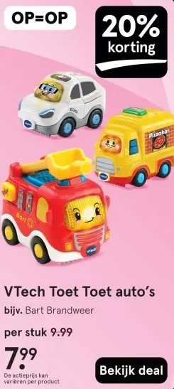 Aanbieding: Toet Toet auto's