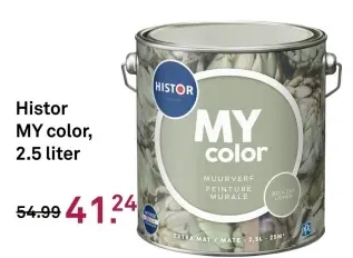 Aanbieding: Histor MY color