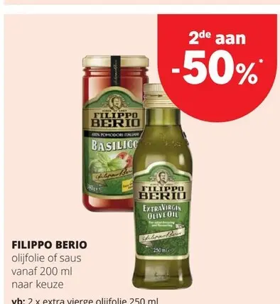 Promotie: Olijfolie of saus