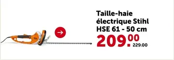 Offre: HSE61 taille-haies avec lame de 50 cm