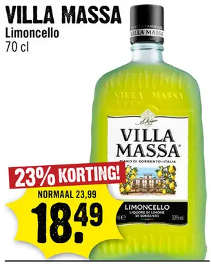 Aanbieding: Limoncello 70 cl