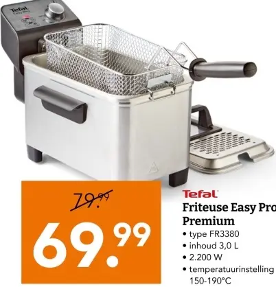 Aanbieding: Friteuse Easy Pro Premium