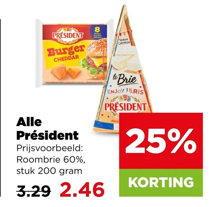 Aanbieding: Alle Président