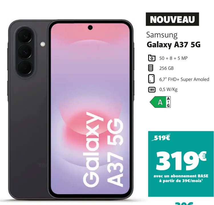 Offre: Galaxy A37 5G