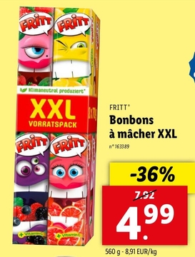 Offre: Bonbons à mâcher XXL
