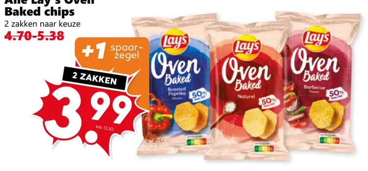 Aanbieding: Oven Baked chips