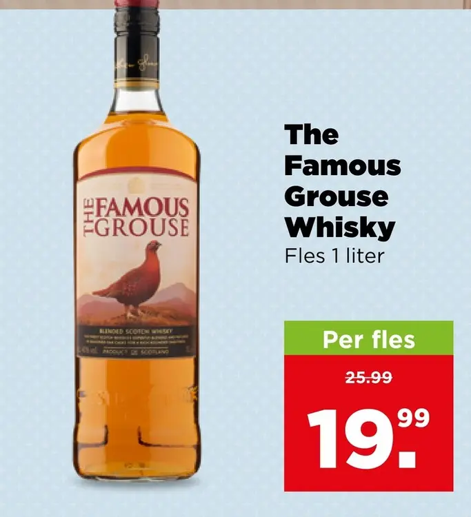 Aanbieding: The Famous Grouse Whisky
