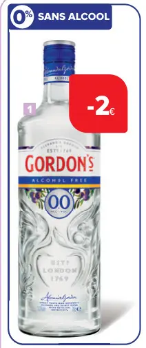 Offre: Gordon's sans alcool
