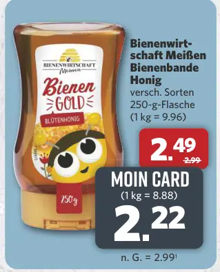 Aanbieding: Bienenwirt-schaft Meißen Bienenbande Honig