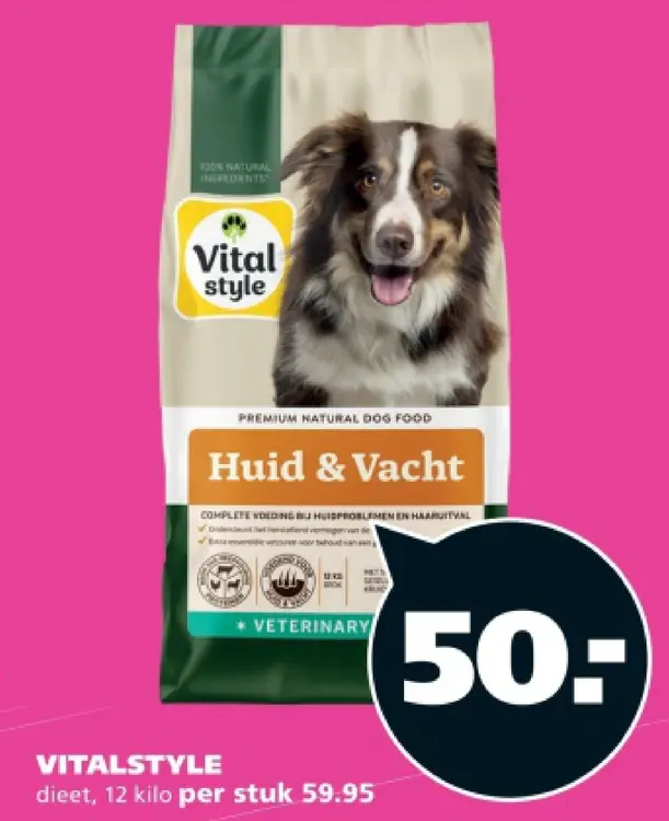 Aanbieding: Dieet Huid & Vacht hondenvoer
