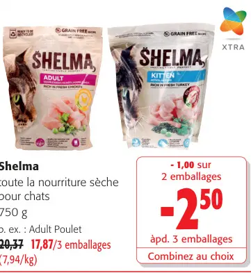 Offre: Toute la nourriture sèche pour chats
