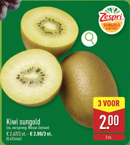 Promotie: Kiwi sungold