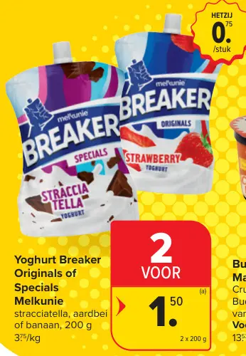 Promotie: Yoghurt Breaker Originals of Specials