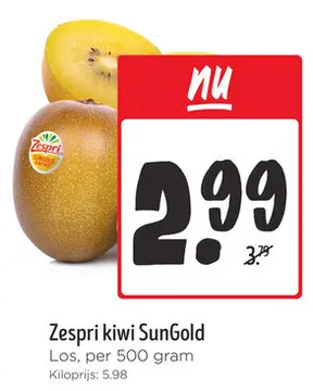 Aanbieding: Zespri kiwi SunGold