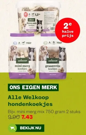 Aanbieding: Alle Welkoop hondenkoekjes