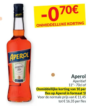 Aanbieding: Aperol