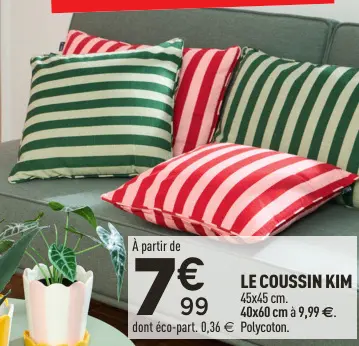 Offre: Le coussin kim