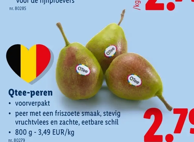 Promotie: Qtee Qtee-peren