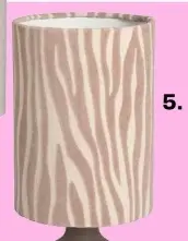 Promotie: Lampenkap Ares Zebra