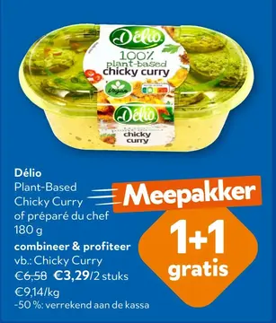 Aanbieding: Délio Chicky Curry