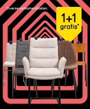 Aanbieding: Diverse eetkamerstoelen