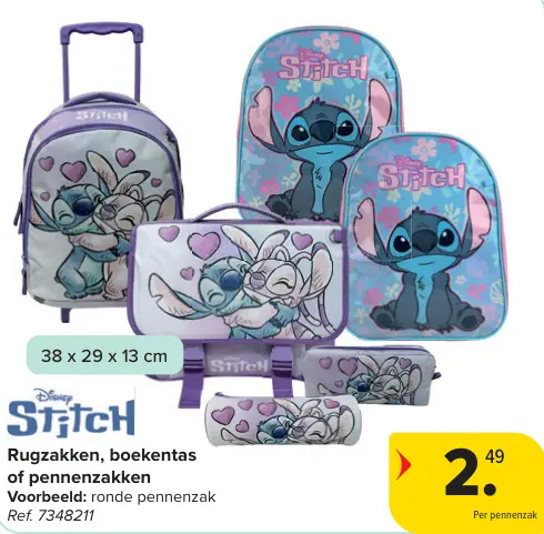 Promotie: Rugzakken, boekentas of pennenzakken