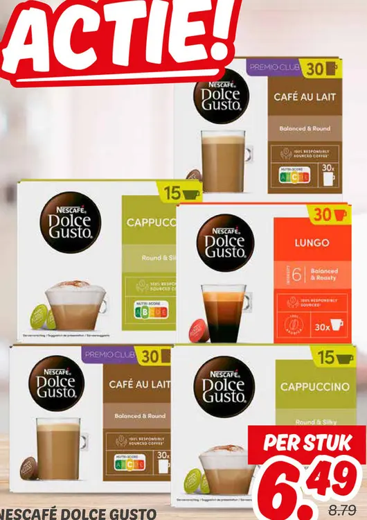 Aanbieding: Nescafé Dolce Gusto