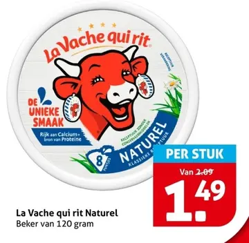 Aanbieding: La Vache qui rit Naturel
