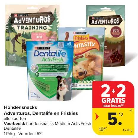 Promotie: Hondensnacks