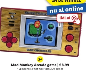 Aanbieding: Mad Monkey Arcade game