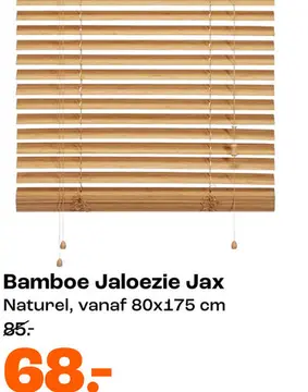 Aanbieding: Bamboe Jaloezie Jax
