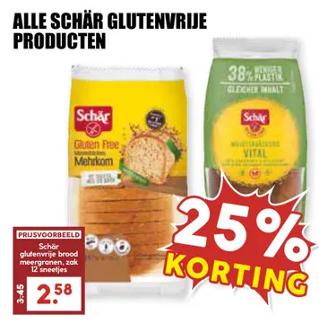 Aanbieding: Schär glutenvrije brood meergranen