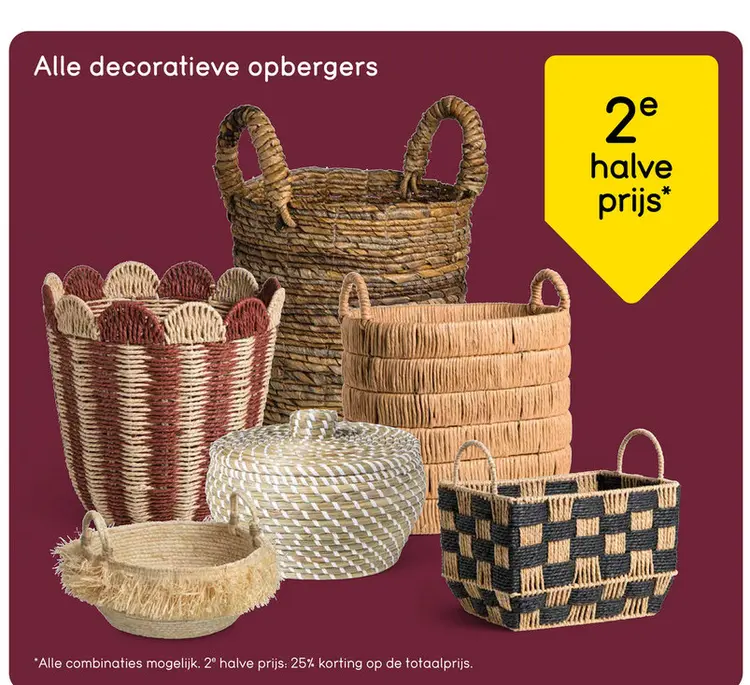 Aanbieding: Alle decoratieve opbergers