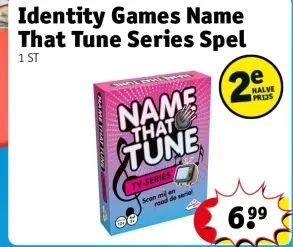 Aanbieding: Name That Tune Series Spel
