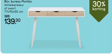 Aanbieding: Bijv. bureau Montijo
