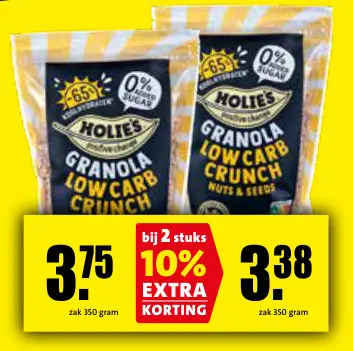 Aanbieding: Granola low carb crunch